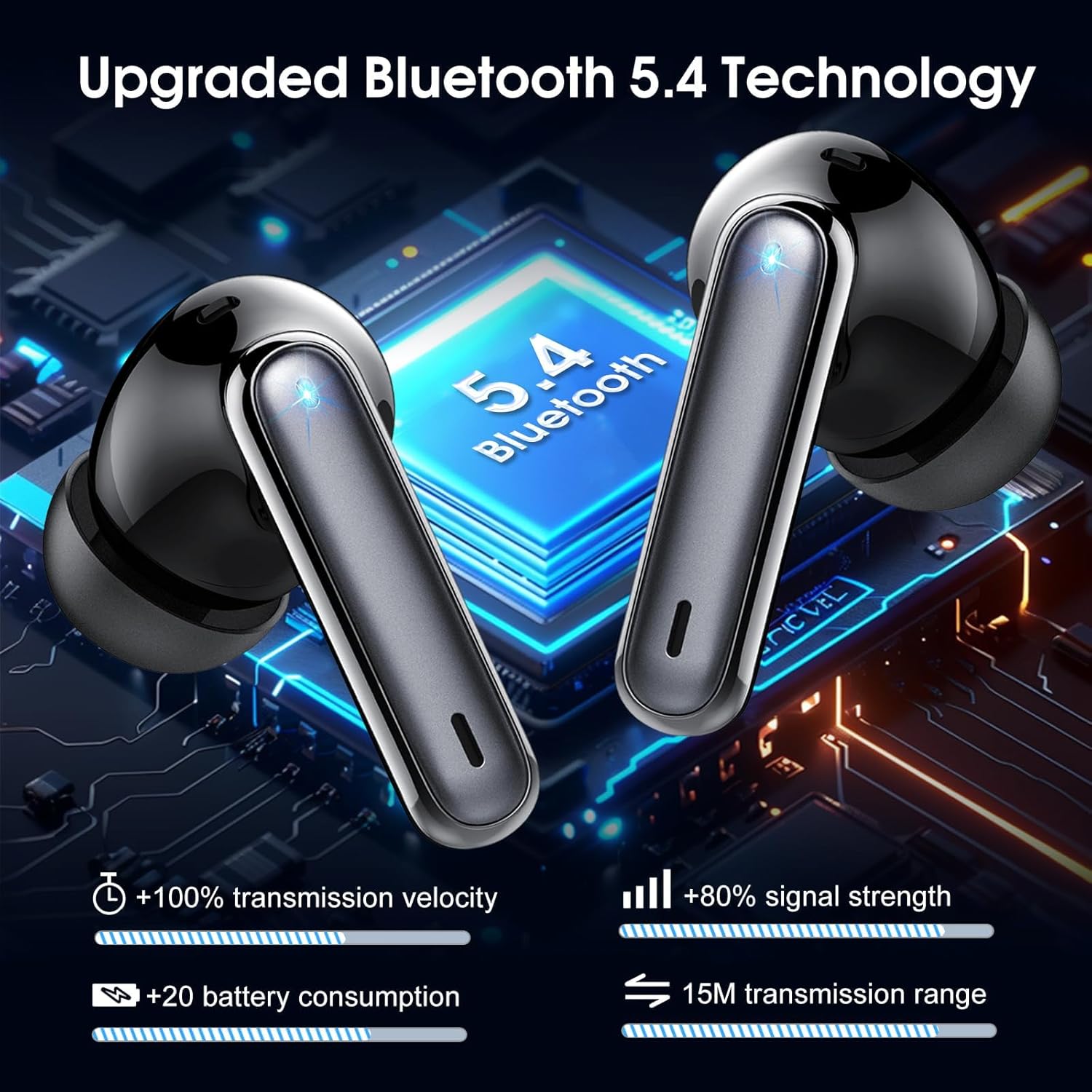 Auriculares Inalámbricos Bluetooth - Imagen 3