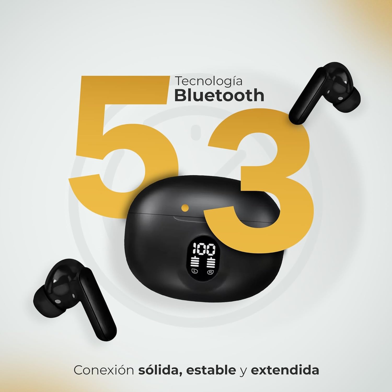 Auriculares Bluetooth con Reloj - Imagen 3