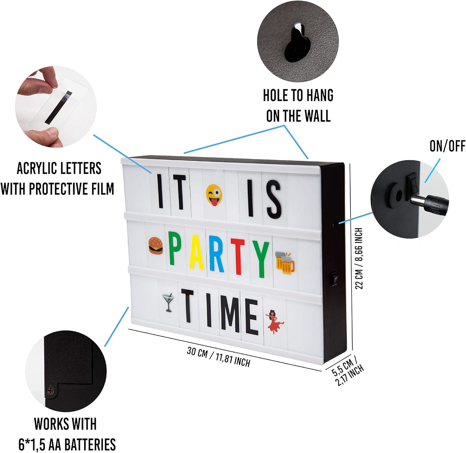 Caja Luz LED A4 - Imagen 3