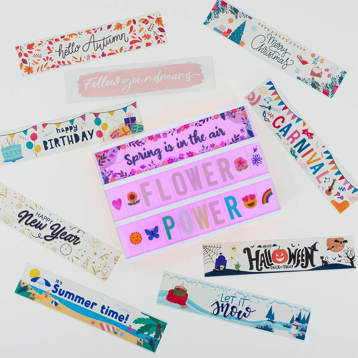 Caja Luz A4 Oro Rosa - Imagen 4