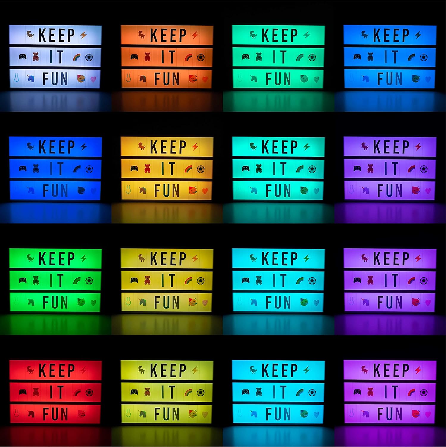 Caja Luz A4 Oro Rosa - Imagen 5