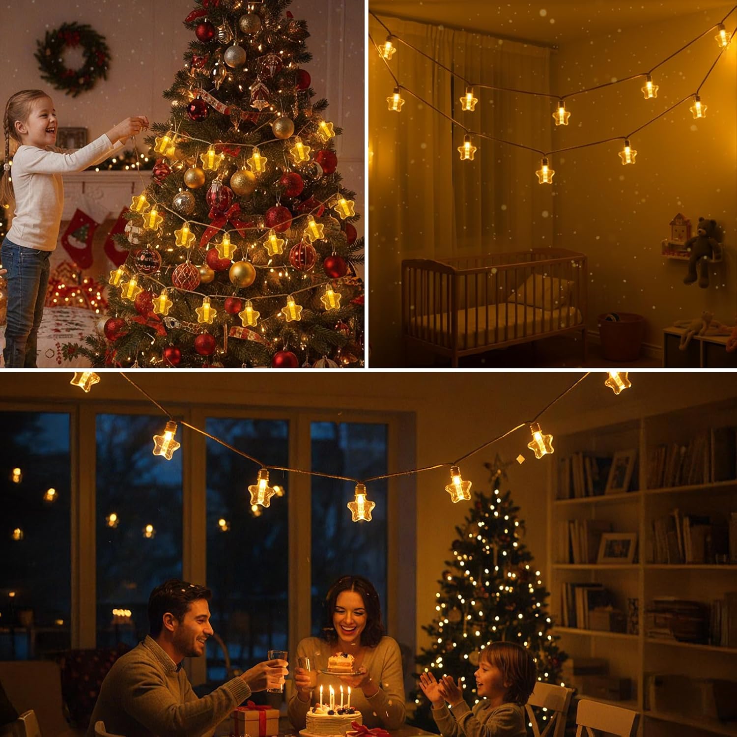 Ciskotu Luces Estrellas Solares - Imagen 2