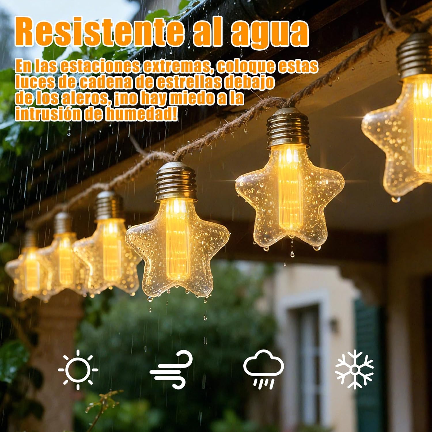 Ciskotu Luces Estrellas Solares - Imagen 5
