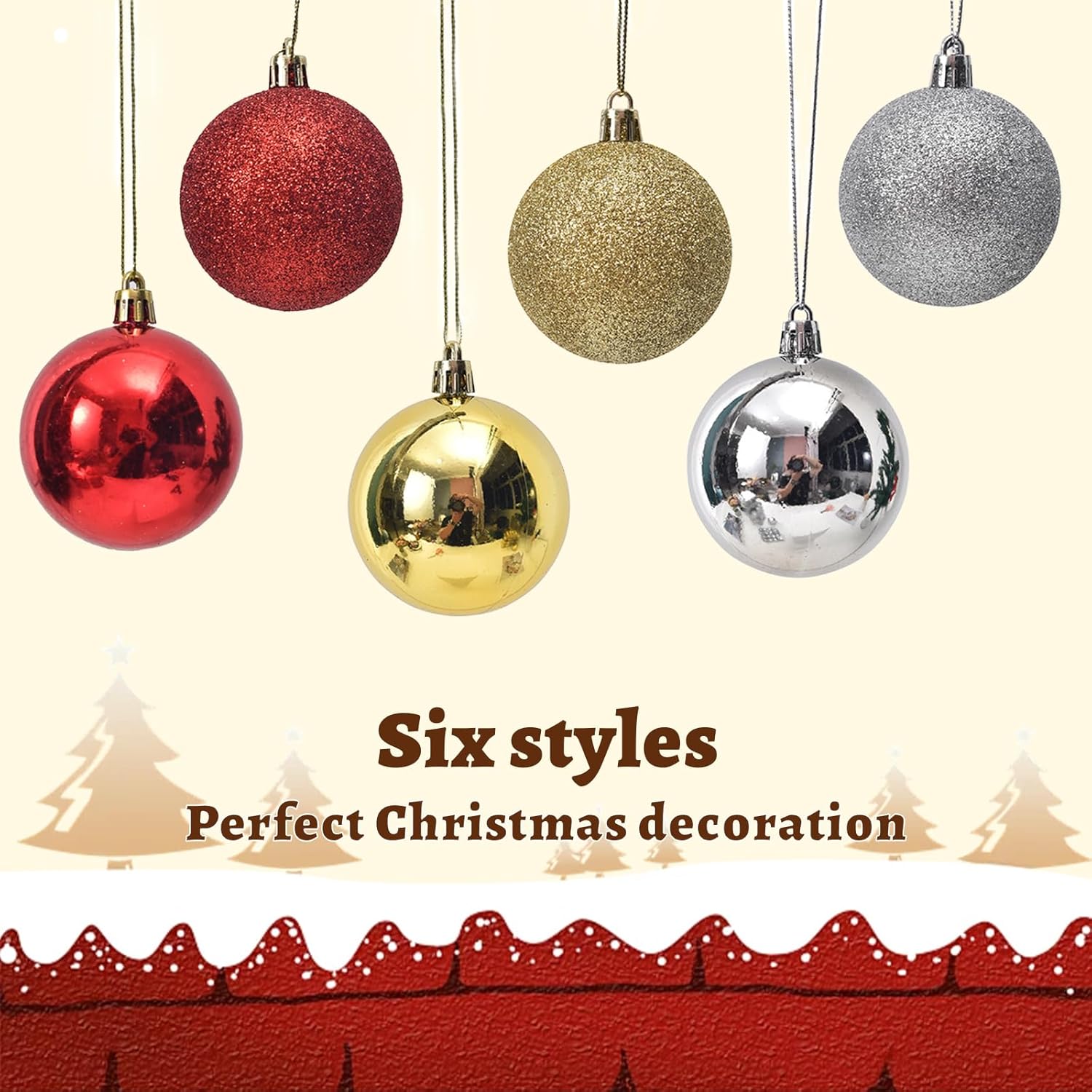 EUYKQNOI 18 Piezas Bolas - Imagen 5