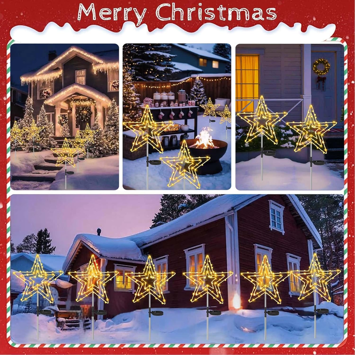 Joycome Luces Navidad Solar - Imagen 2