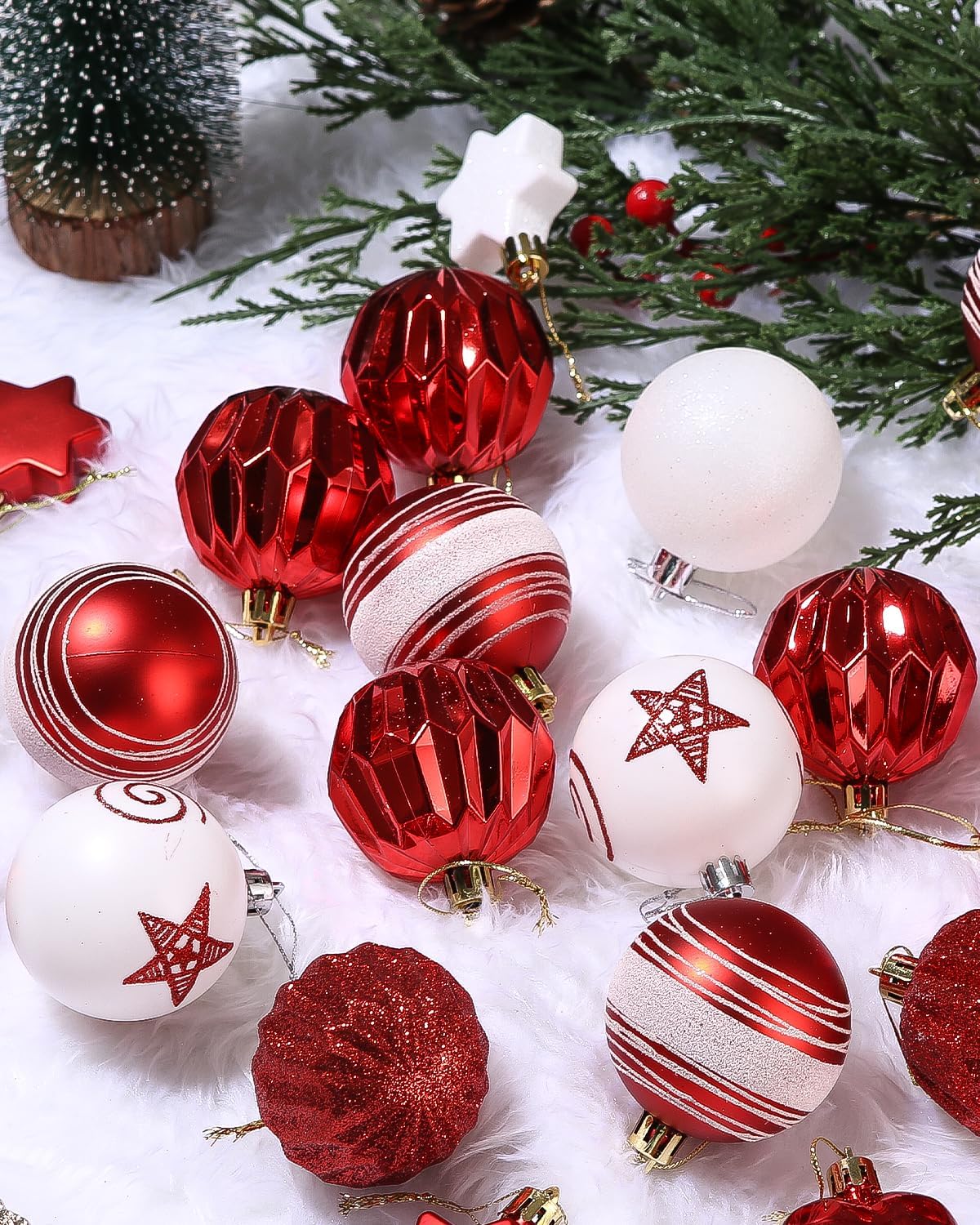 SOBEAU Decoración Bolas 35 Piezas - Imagen 3