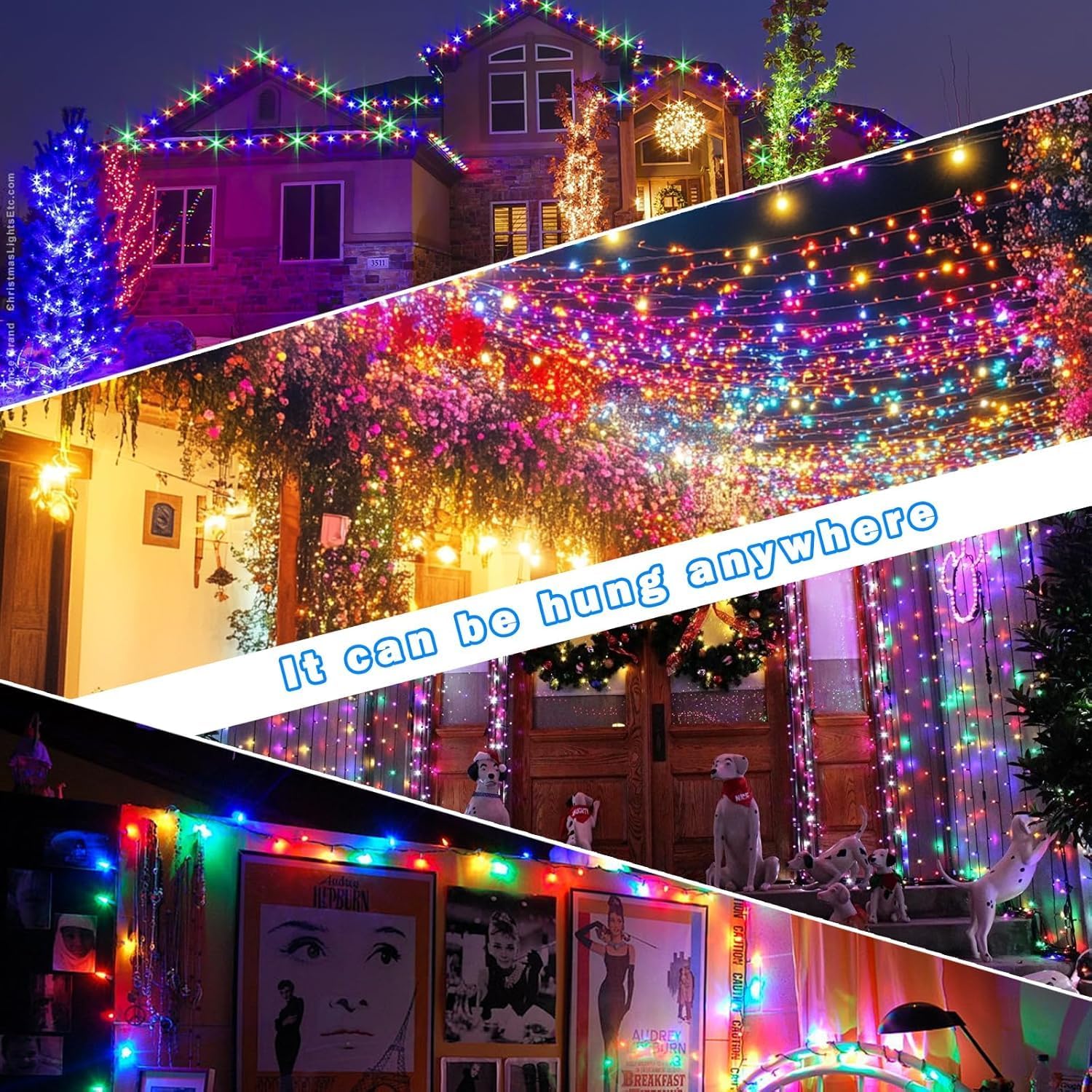 SOLARBABY Cadena Luces Multicolor - Imagen 5